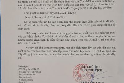 LỊCH TIÊM NGỪA VẮC XIN COVID-19